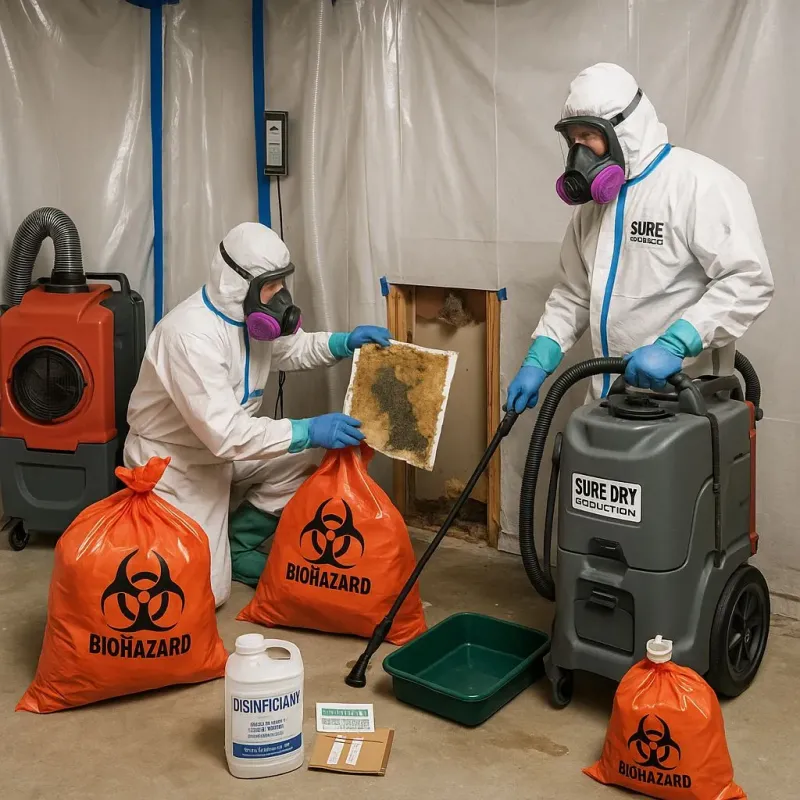 Contaminated Water Handling Protocols process in Ragland, AL
