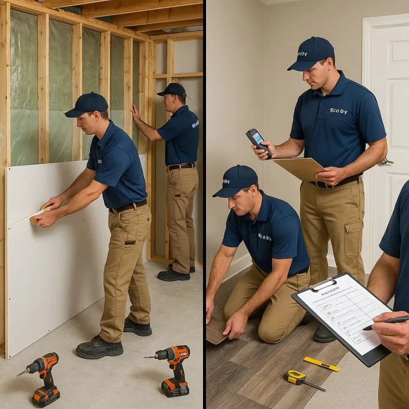 Repairs and Reconstruction process in Ragland, AL