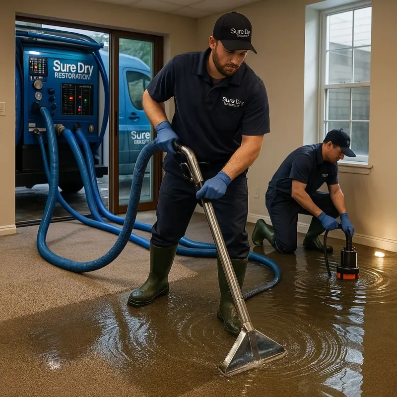 Water Extraction and Removal process in Ragland, AL